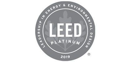 LEED®(能源与环境设计先锋)白金级绿色建筑认证